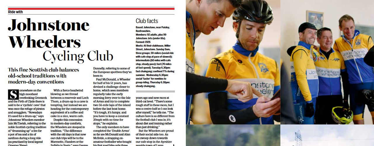 JWCC in Cycling Weekly