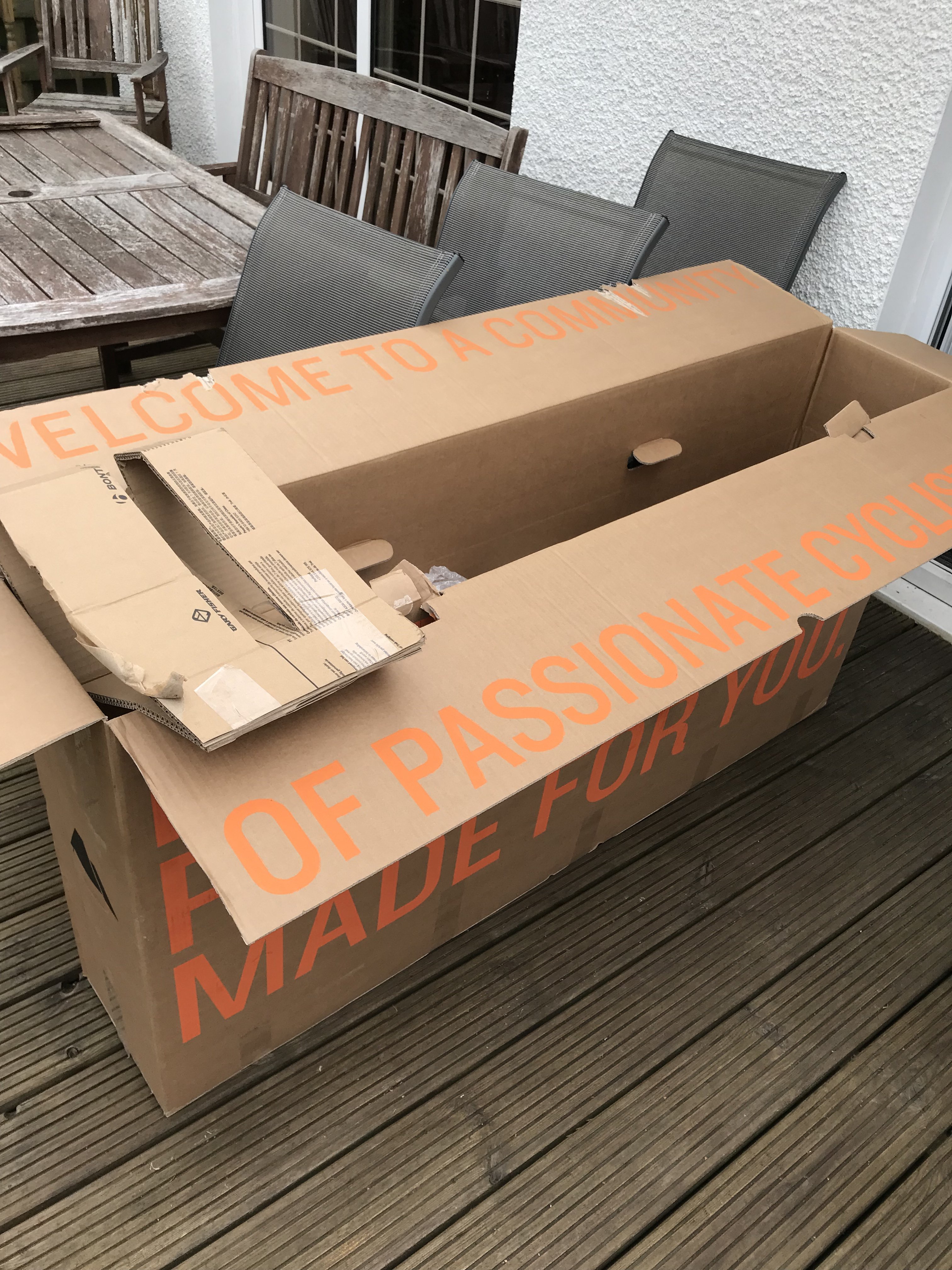 cardboard bike box for sale